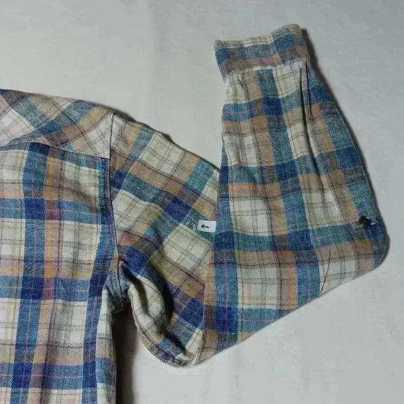 Orvis button up. 💯 cotton. Ladies  Size L - Picture 6 of 6